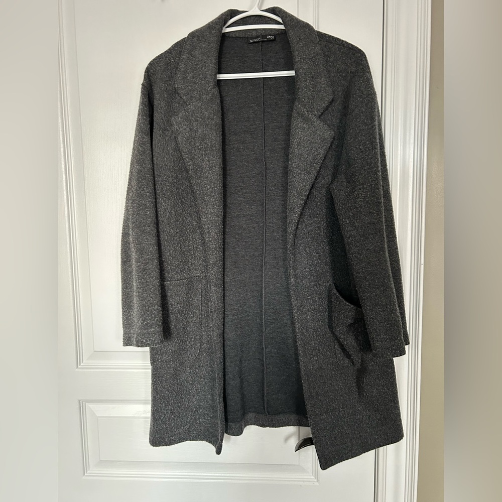 EUC Zara Open Front Jacket